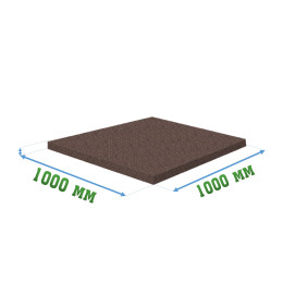 Напольное покрытие для тиров 1000x1000x40мм