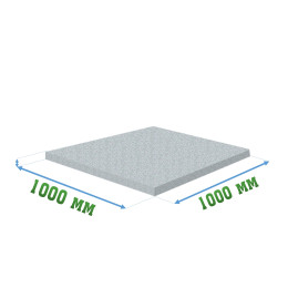 Покрытие для тира и стрельбищ 1000x1000x30мм