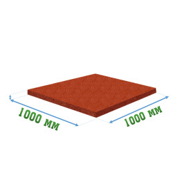 Покрытие для тира и стрельбищ 1000x1000x30мм