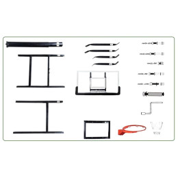 Баскетбольный щит BOARD60P 152*90см