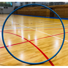 Обруч гимнастический стальной 75см 700г